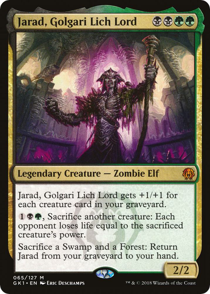 Jarad, Golgari Lich Lord card image