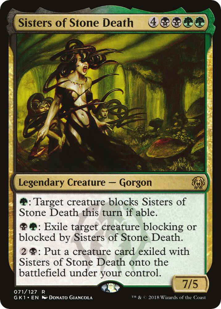 Sisters of Stone Death card image