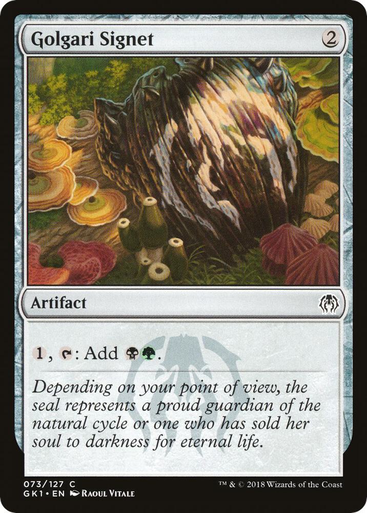 Golgari Signet card image