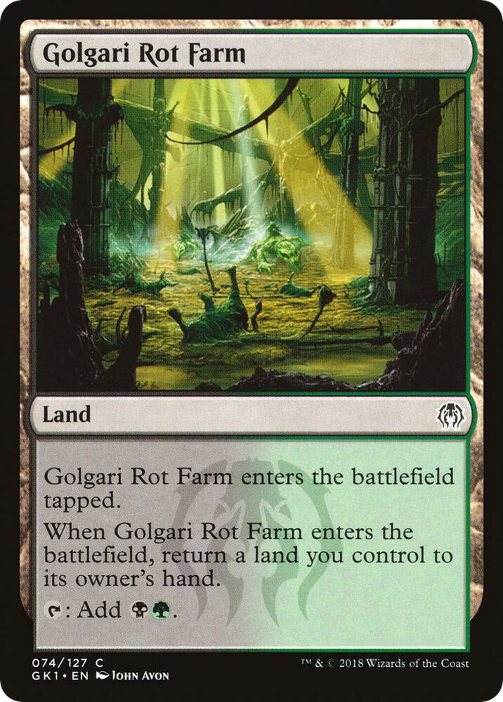 Golgari Rot Farm card image