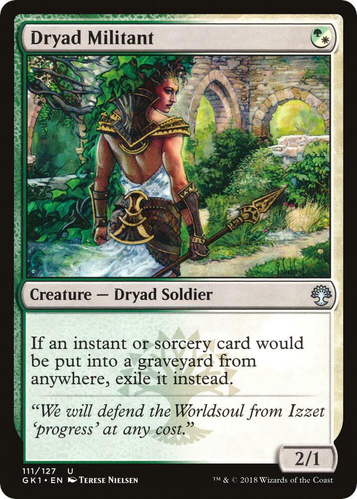 Dryad Militant card image