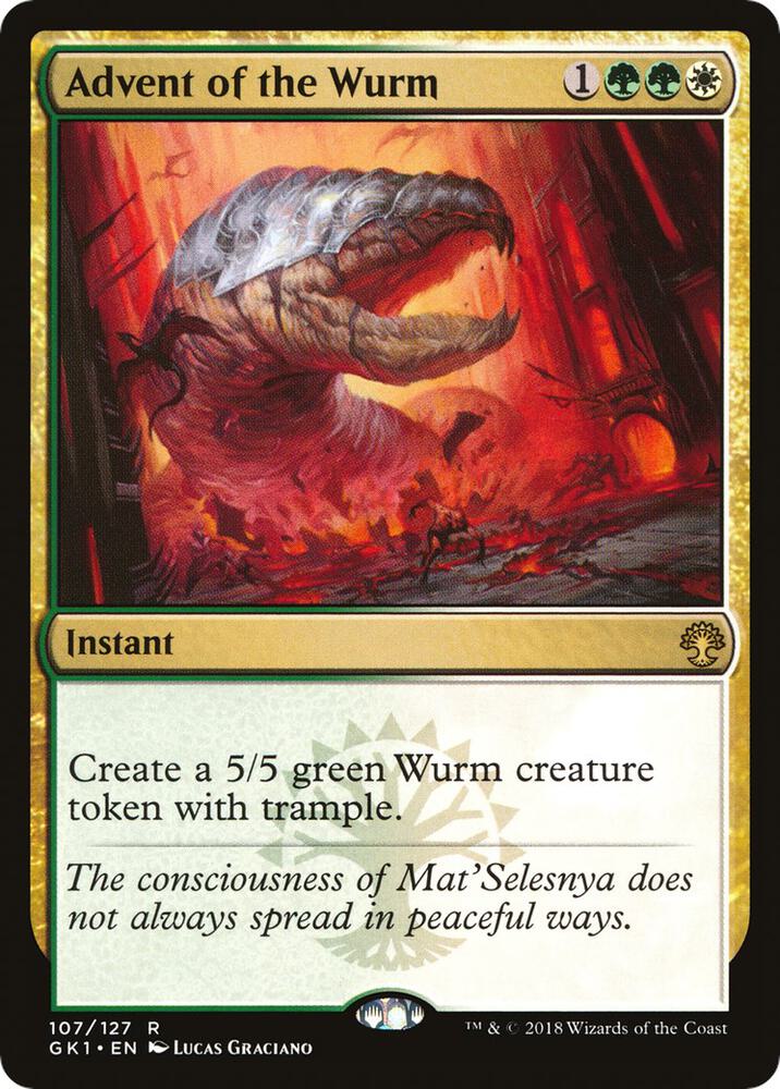 Advent of the Wurm card image