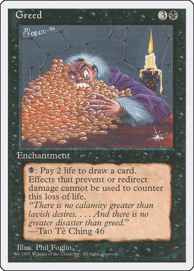 Greed card image