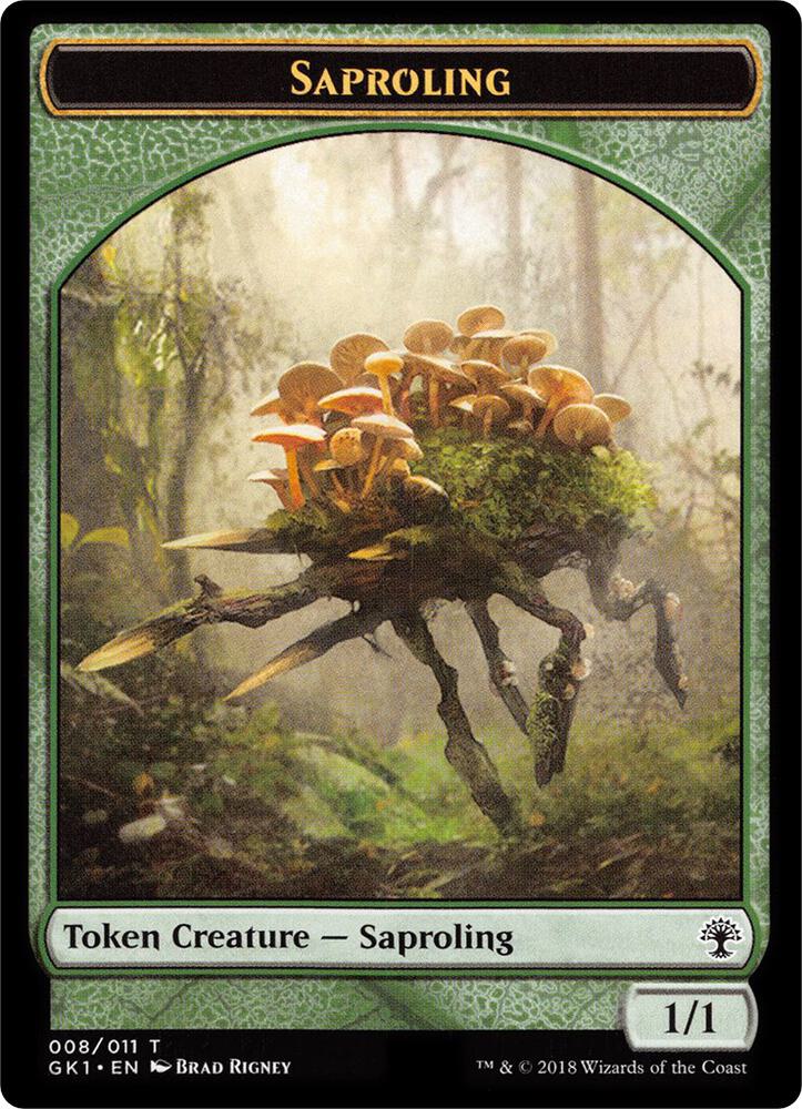 Saproling // Voja Double-Sided Token card image