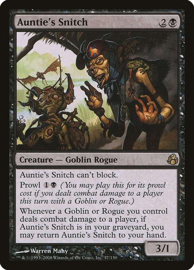 Auntie's Snitch card image