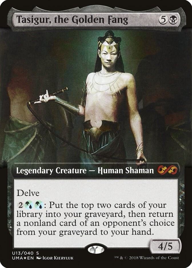 Tasigur, the Golden Fang card image