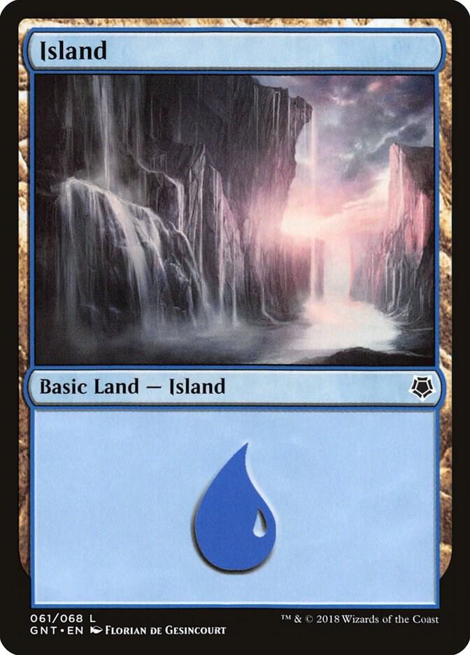 Island (061) card image