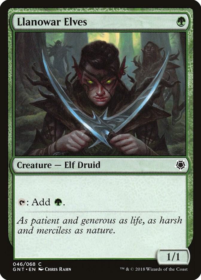 Llanowar Elves card image