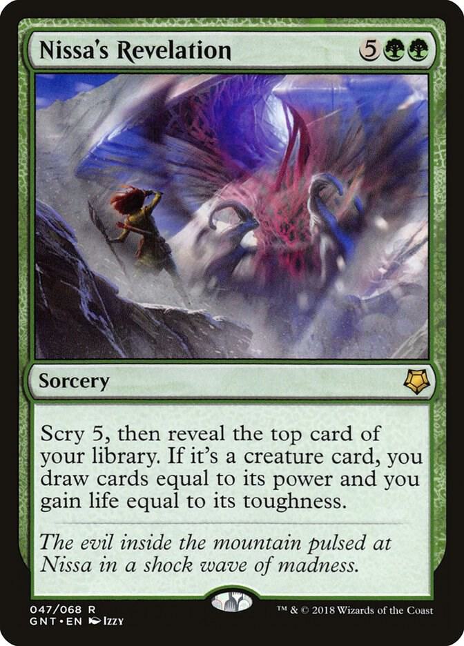 Nissa's Revelation card image