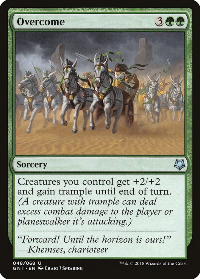 Overcome card image