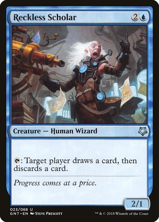 Reckless Scholar card image