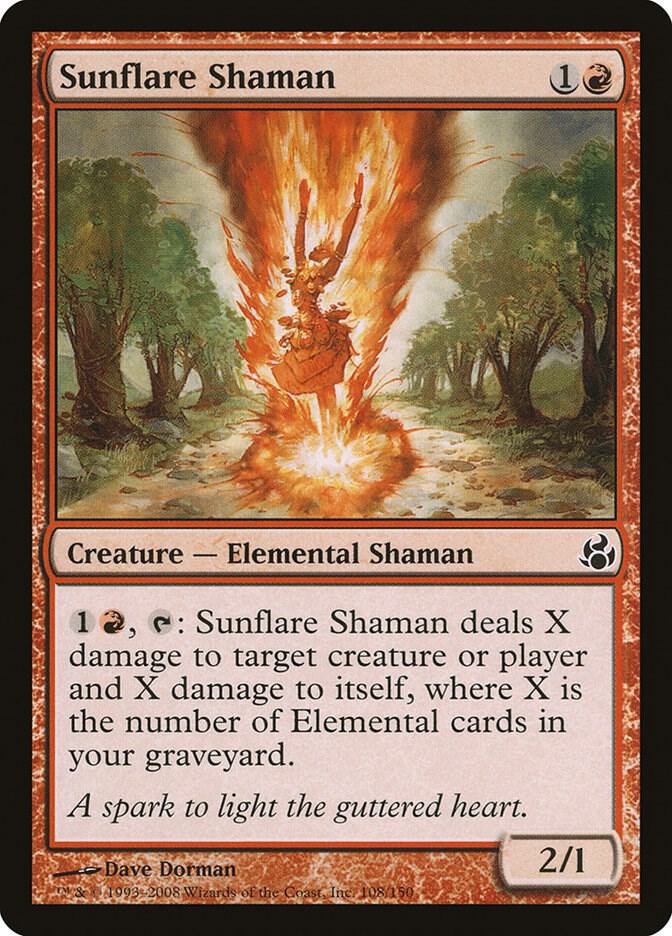 Sunflare Shaman card image