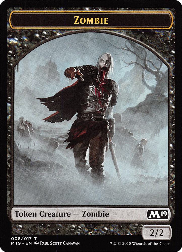 Zombie // Thopter Double-Sided Token (Game Night) card image