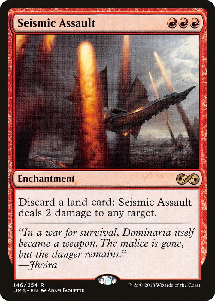 Seismic Assault card image