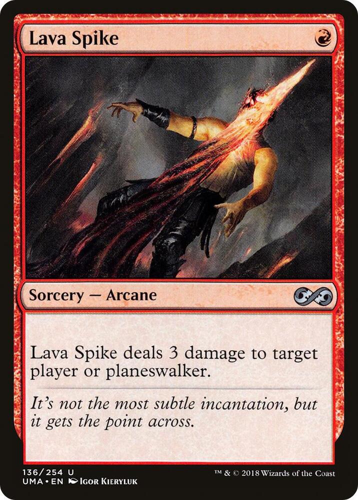 Lava Spike card image