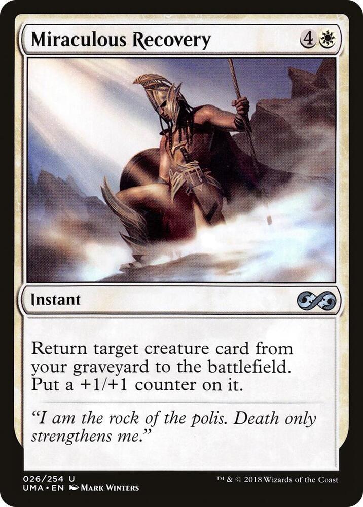 Miraculous Recovery card image