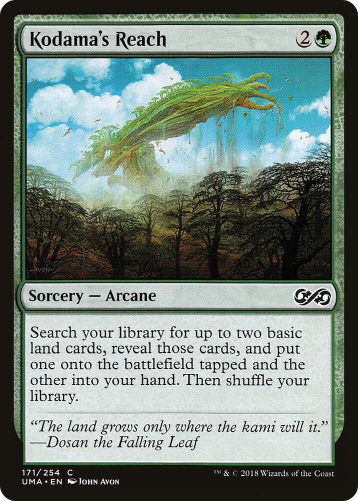 Kodama's Reach card image