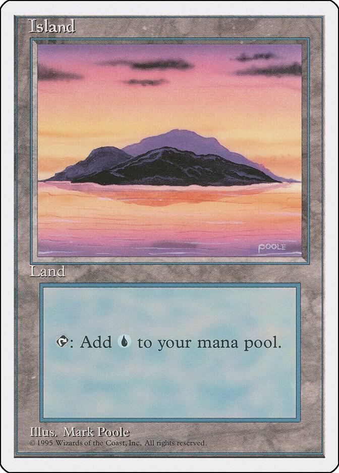 Island (A) card image