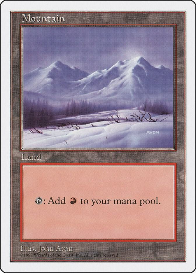 Mountain (442) card image