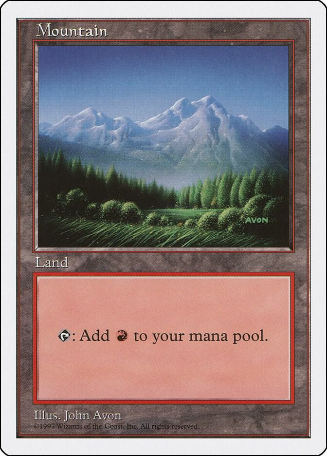 Mountain (443) card image