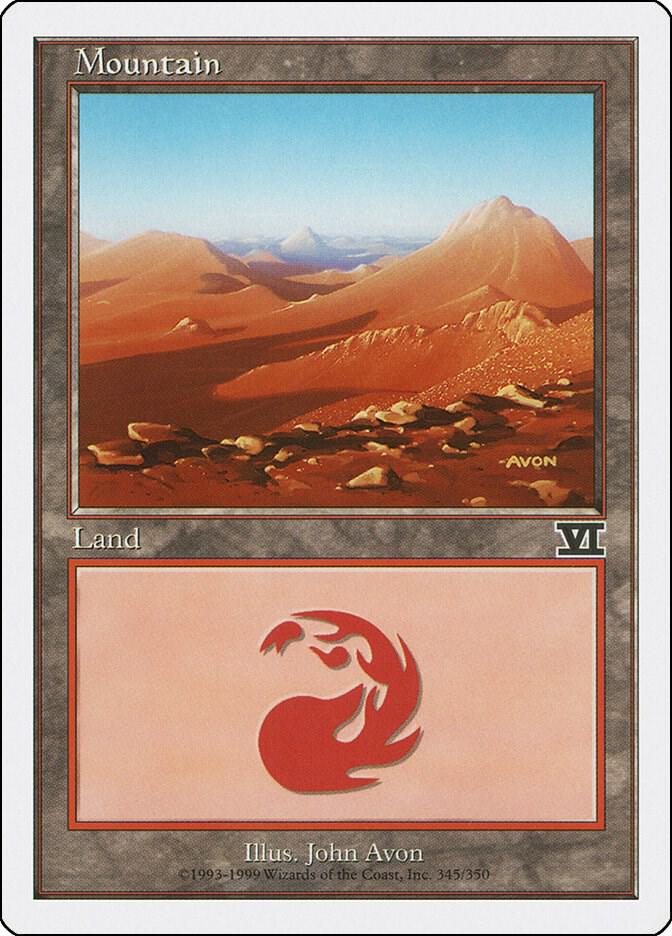 Mountain (345) card image