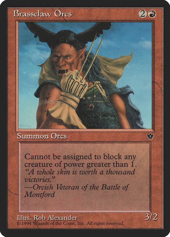 Brassclaw Orcs (Alexander) (Claw) card image