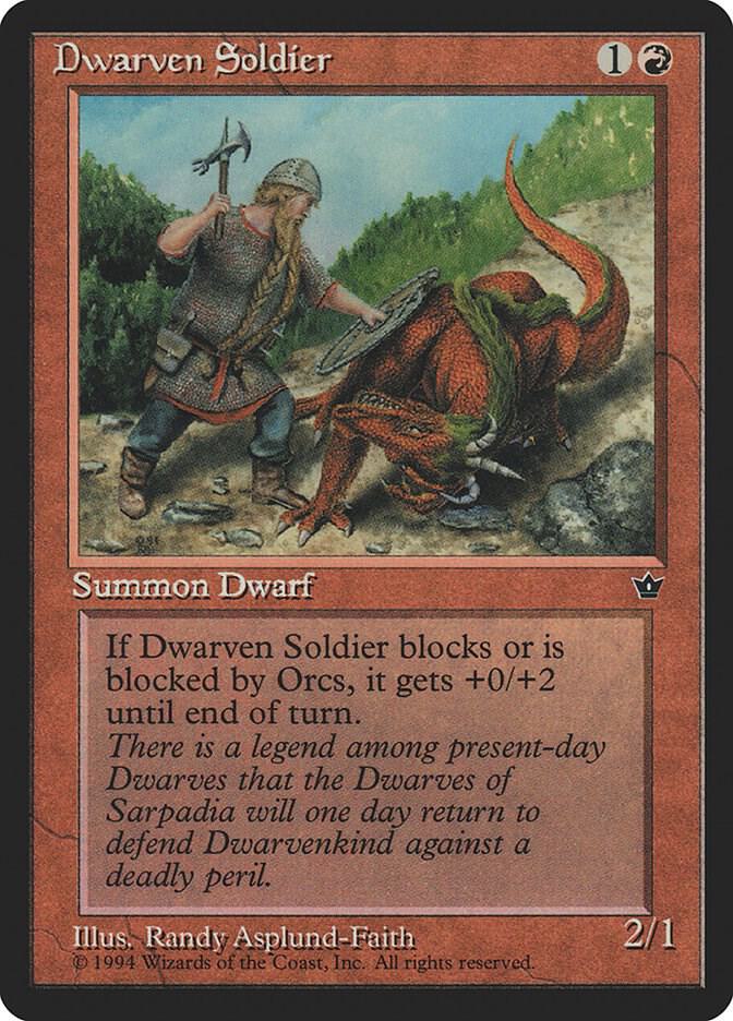 Dwarven Soldier (Asplund-Faith) card image