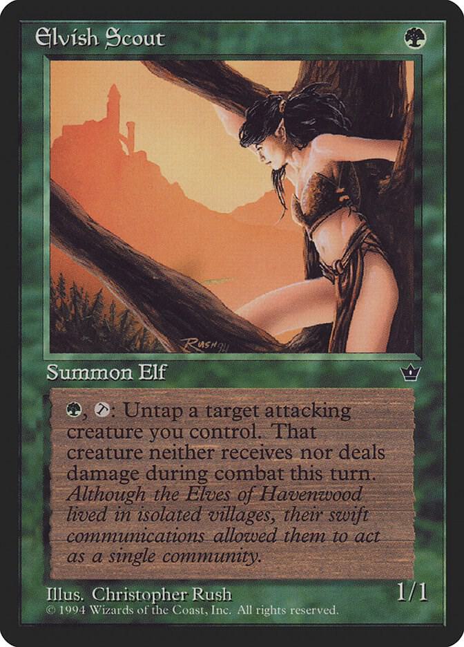 Elvish Scout (Rush) card image