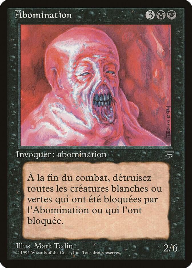 Abomination (French) card image