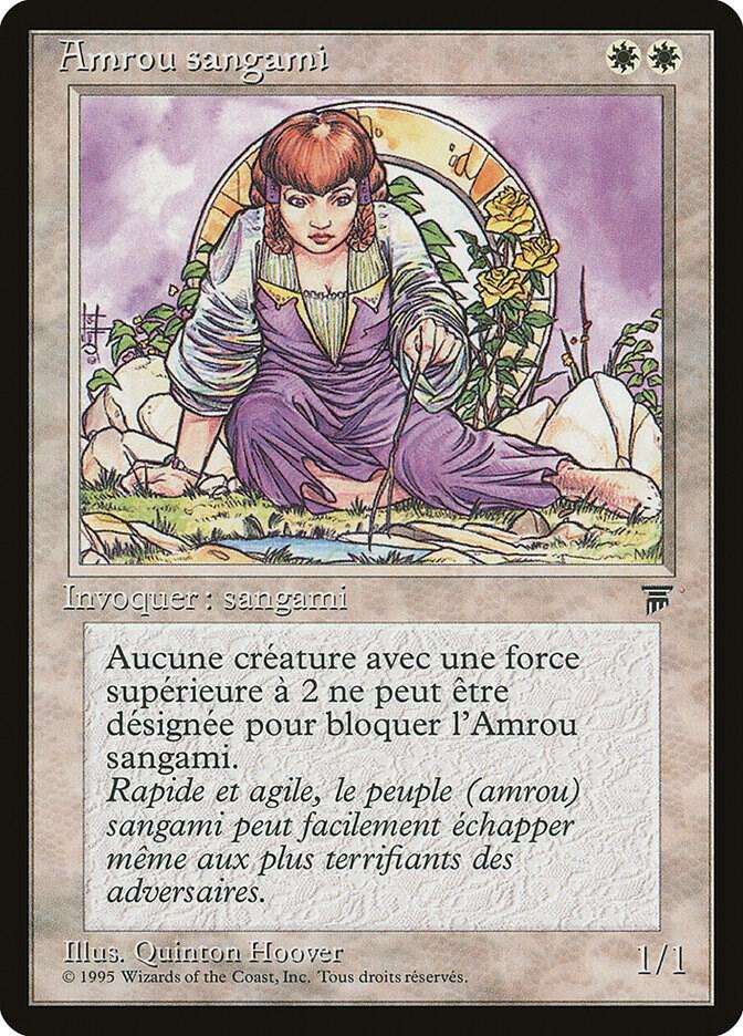 Amrou Kithkin (French) - "Amrou sangami" card image
