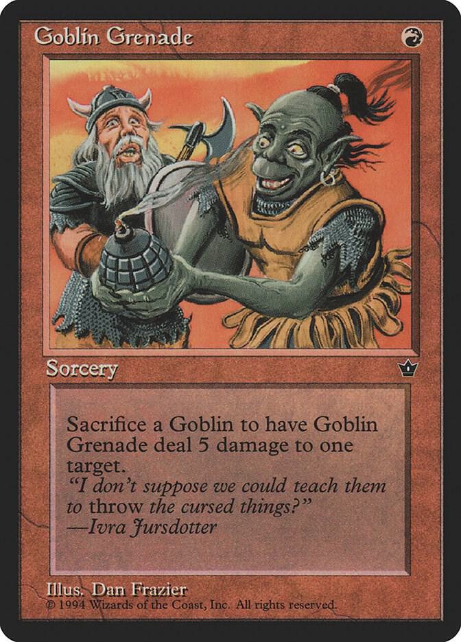 Goblin Grenade (Frazier) card image