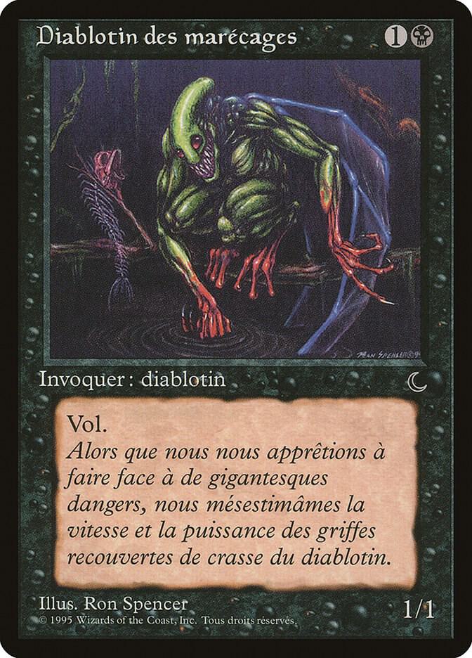 Bog Imp (French) - "Diablotin des marecages" card image