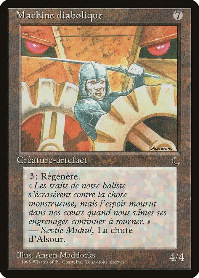 Diabolic Machine (French) - "Machine diabolique" card image