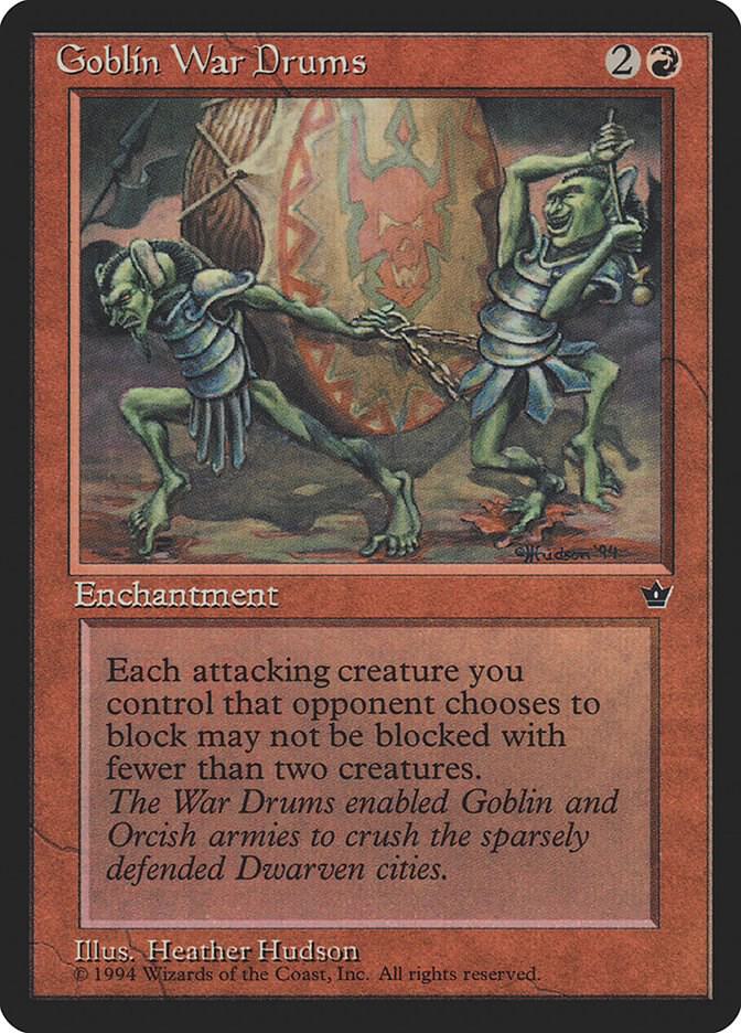 Goblin War Drums (Hudson) card image