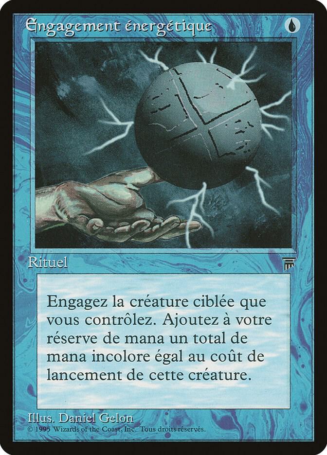 Energy Tap (French) - "Engagement energetique" card image