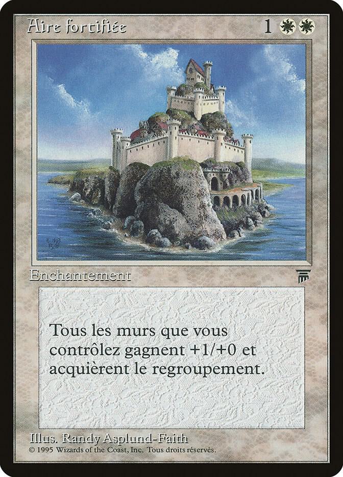 Fortified Area (French) - "Aire fortifiee" card image