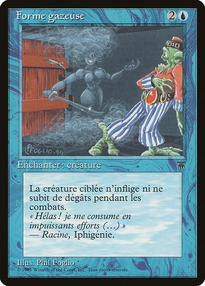 Gaseous Form (French) - "Forme gazuese" card image