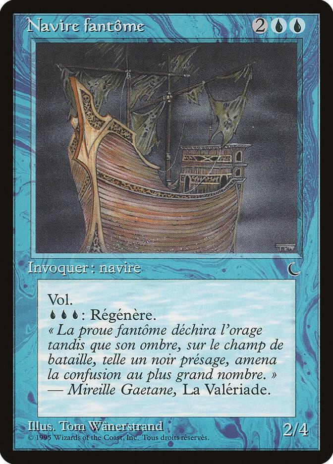 Ghost Ship (French) - "Navire fantome" card image