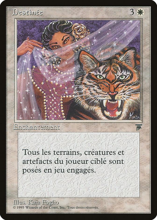 Kismet (French) - "Destinee" card image