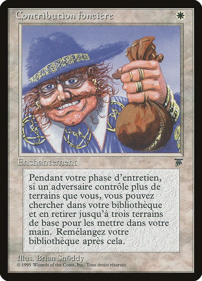Land Tax (French) - "Contribution fonciere" card image
