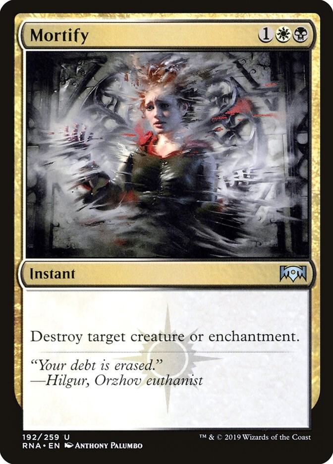 Mortify card image