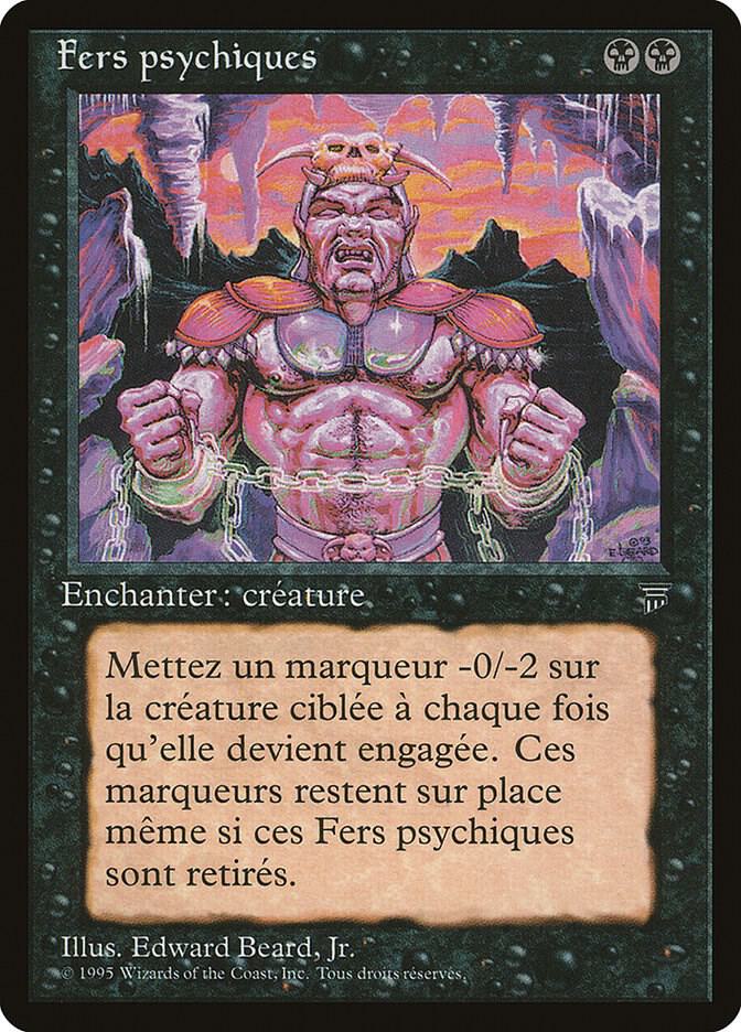 Spirit Shackle (French) - "Fers psychiques" card image