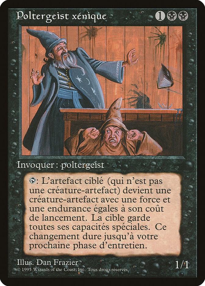 Xenic Poltergeist (French) - "Poltergeist xenique" card image