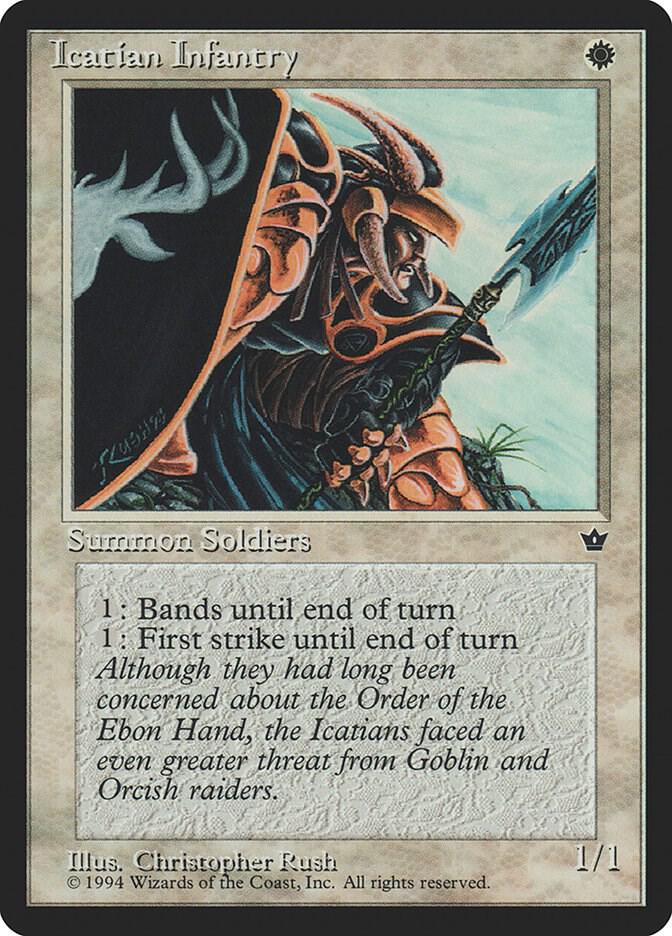 Icatian Infantry (Rush) card image