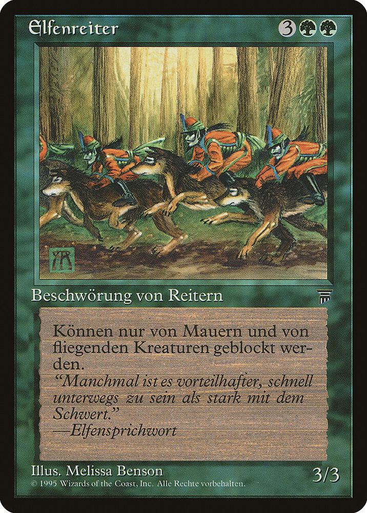 Elven Riders (German) - "Elfenreiter" card image