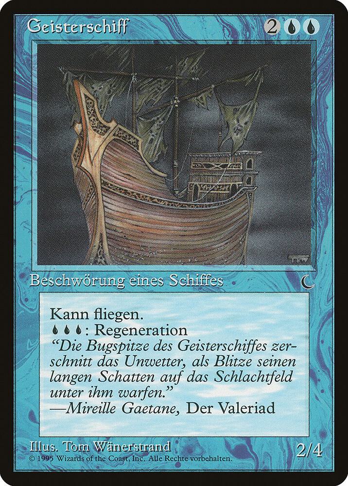 Ghost Ship (German) - "Geisterschiff" card image
