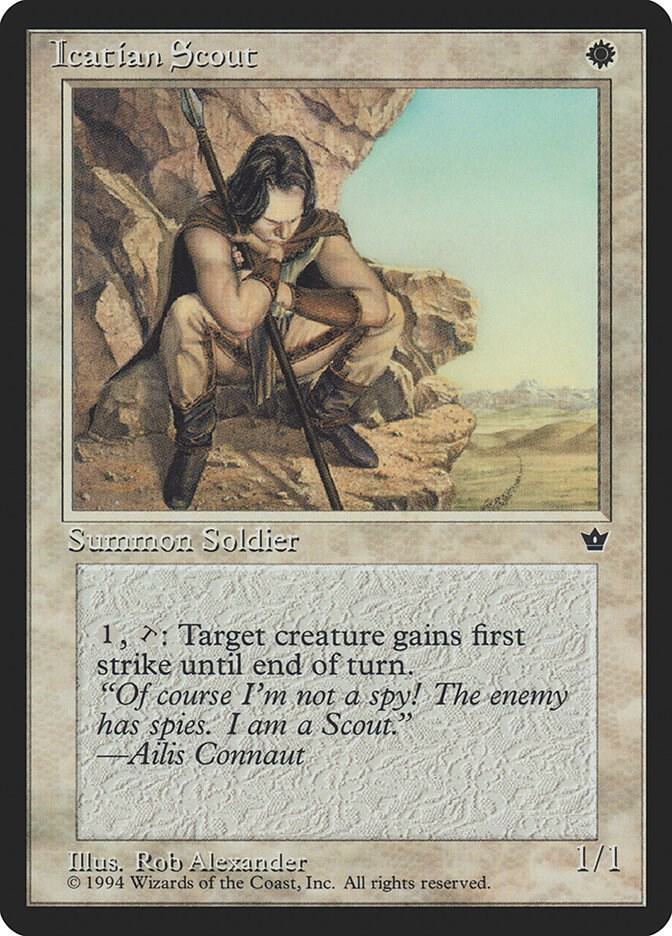 Icatian Scout (Alexander) card image