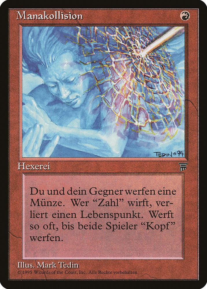 Mana Clash (German) - "Manakollision" card image