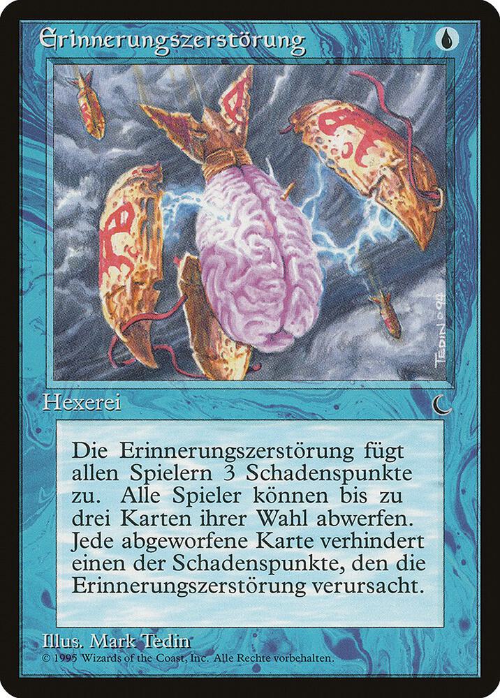 Mind Bomb (German) - "Erinnerungszerstorung" card image
