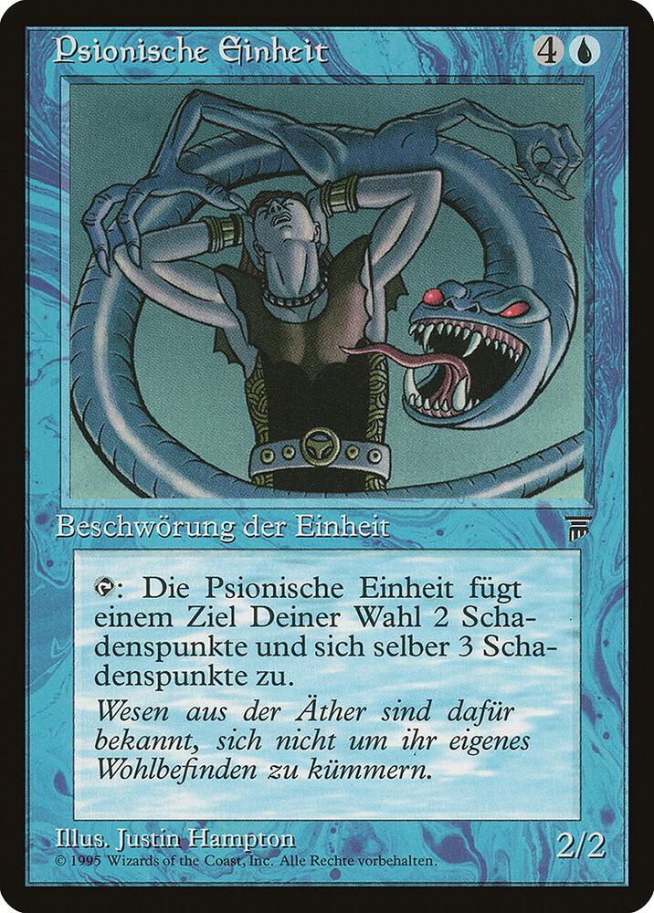Psionic Entity (German) - "Psionische Einheit" card image